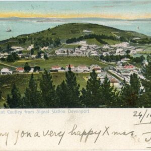 New Zealand Devonport Fort Cautley 1905 to Aberystwyth ed Potkaemper