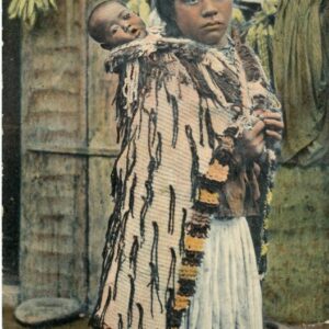 New Zealand Maori Wahine and Child
