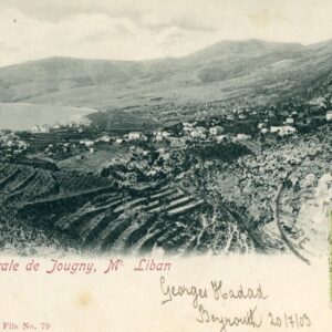 Lebanon Jounieh 1903 Ottoman Beirut to France