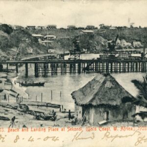 Ghana Sekondi Beach and Landing Place 1904 to Manchester