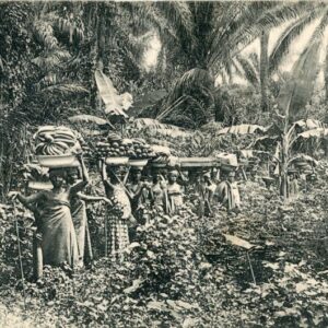 Ghana Women on the way to Market 1911 Kumasi to Ochsenbach