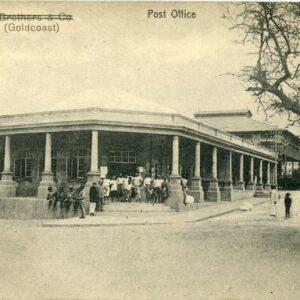 Ghana Seccondee Post Office 1924 to England
