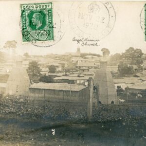 Ghana Kwitta Keta 1920 photocard to London