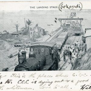 Ghana Sekondi Landing Stage Locomotive 1903 to Hailsham