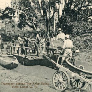 Ghana Transport Across River Densu 1919 to Zurich
