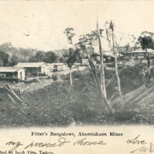 Ghana Abontiakoon Gold Mines Bungalows 1906 to London