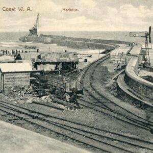 Ghana Accra Harbour Railroad 1909 Mangoase to Bern