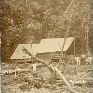 Ghana Tarkwa Bray's Camp photocard 1907 to London