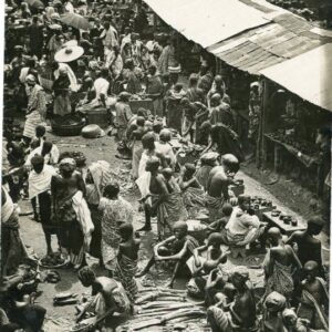 Ghana Kumasi Market photocard 1929