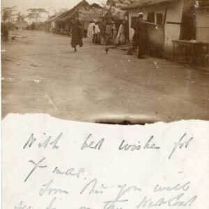 1907 Ghana Photocard Paquebot to London