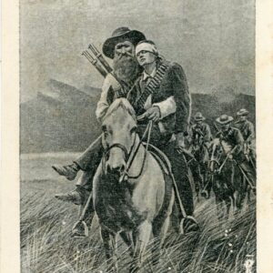 Boer War Freedom and Justice patriotic card