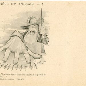 Boer War English and Boers Humours card #4