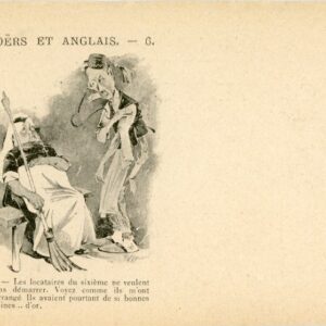 Boer War English and Boers Humours card #6