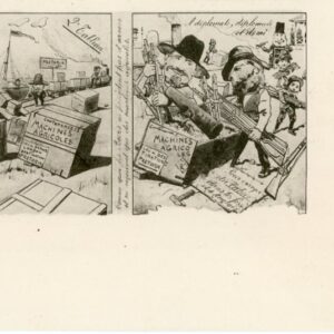 Boer War Caricature Humour card 2