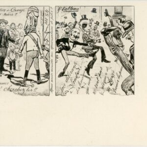 Boer War Caricature Humour card 4