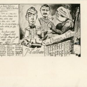 Boer War Caricature Humour card 5