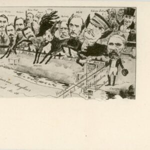 Boer War Caricature Humour card 6