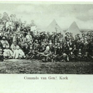 Boer War General Kock Commandoes