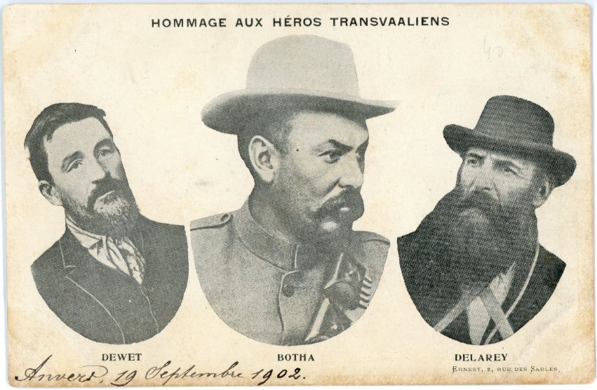 Boer War Transvaal Heroes Dewet Botha Delarey ed Ernest
