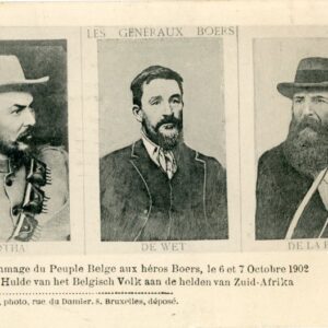 Boer War Generals Botha De Wet De La Rey