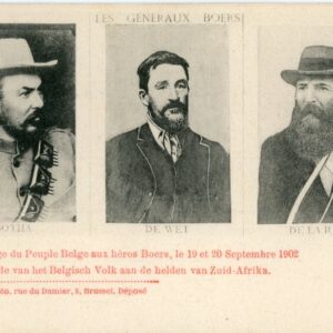 Boer War Generals Dewet Botha Delarey 1902