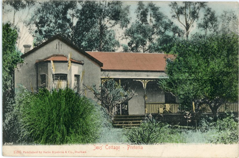 Boer War Jess' Cottage Pretoria ed Salio Epstein