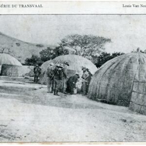 Boer War Injured Boers at Kaffer Kraal Natal 1900