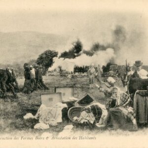Boer War Destruction Farms and Arrest of Inhabitants
