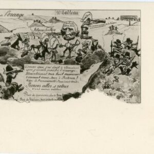 Boer War Caricature Humour card 7