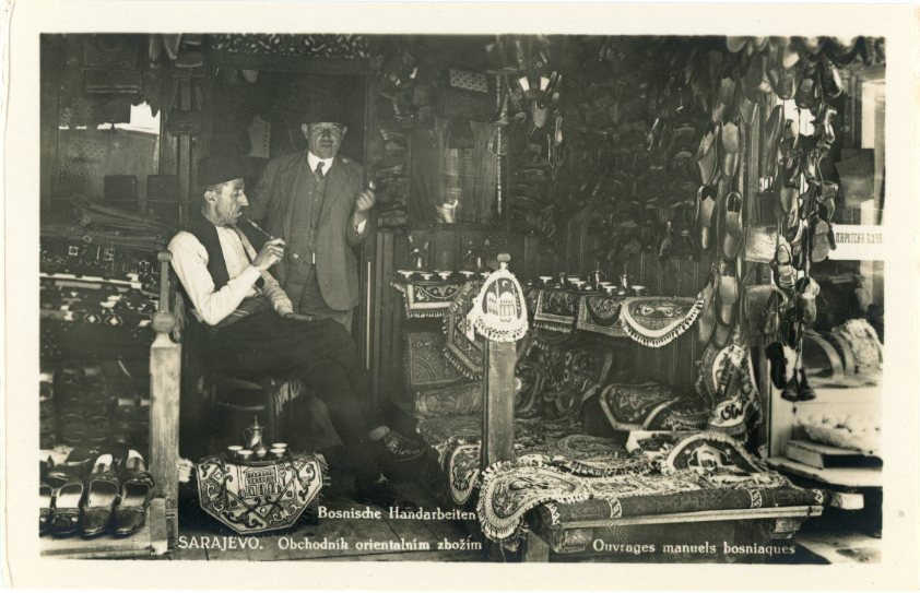 Bosnia Sarajevo Handicrafts photocard