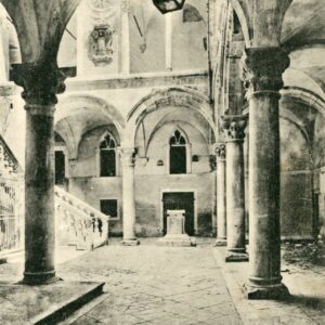 Croatia Dubrovnik Rector's Palace Courtyard
