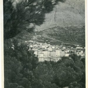 Croatia Makarska View from distance photocard