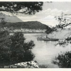 Croatia Makarska Entrance to Port