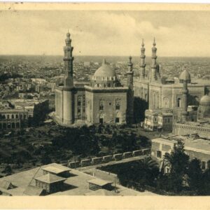 Egypt Cairo Bird's Eye view 1914 to Austria