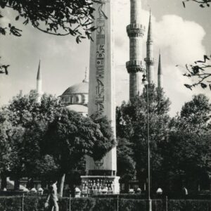 Turkey 1962 Europa Cept Obelisk of Theodosius photocard to Austria