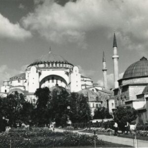 Turkey 1960 Ayasofya St Sophia Mosque photocard to Austria