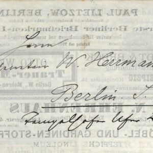 1881 Germany 10pf Advertising Letter Sheet to Berlin
