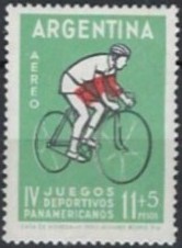 1963 Argentina Pan-American Games Bicycle ERROR **