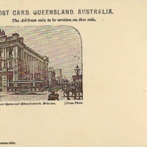 1900s Queensland 1d unused Picture Stationery