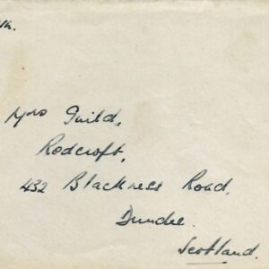1948 MEF Somalia EAF overprint Mogadishu to Scotland