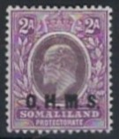 1904 Somalia Official 2a Stop after M variety one of 36 *