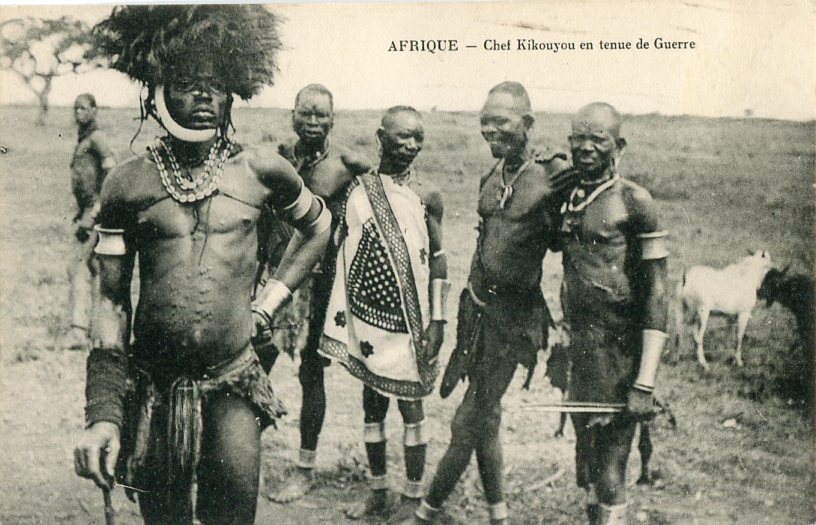 Kenya Kikuyu Chief War Outfit