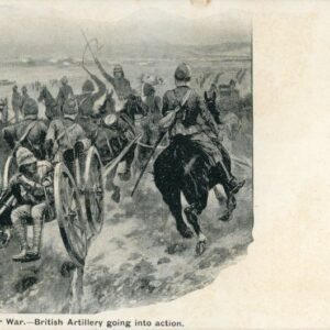 Boer War British Artillery going into action