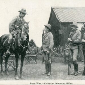 Boer War Victorian Mounted Rifles