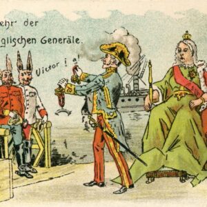 Boer War Return of the English Generals humour card