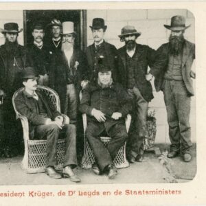 Boer War President Kruger Dr Leyds and Ministers