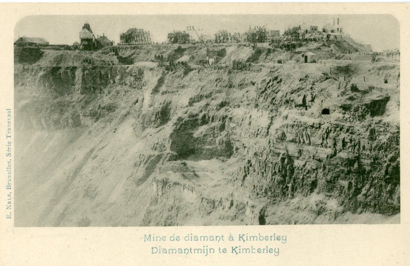 Boer War Kimberley Diamond Mine