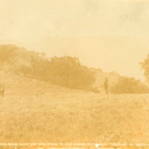 Boer War Naval Gun at Zwart Kop photocard