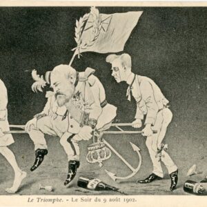 Boer War Triumph August 1902 humour card
