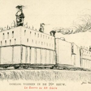 Boer War Waging War in 20th Century humour card